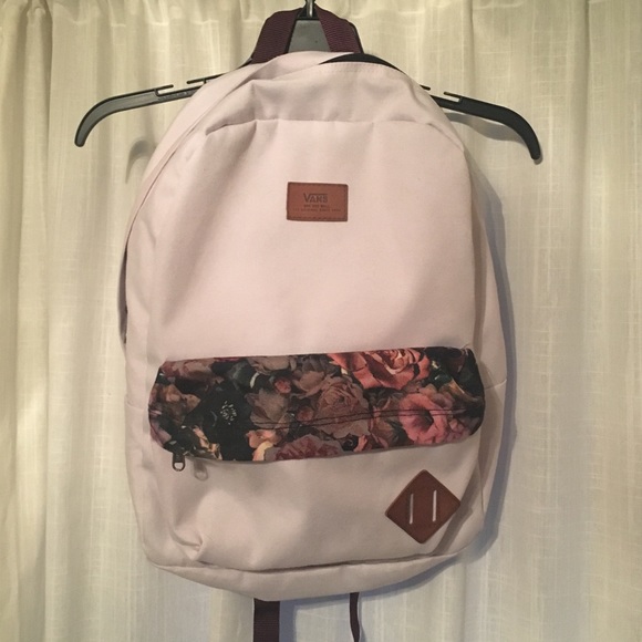 vans vintage floral backpack